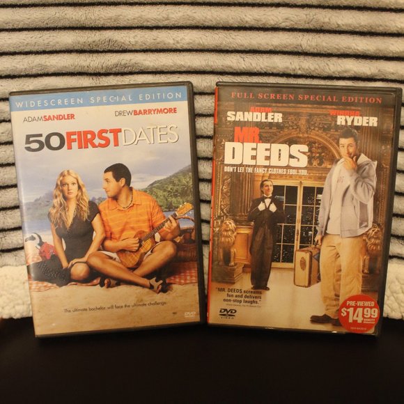 CLASSICS 2 MOVIES 50 FIRST DATES & MR. DEEDS - Picture 1 of 4